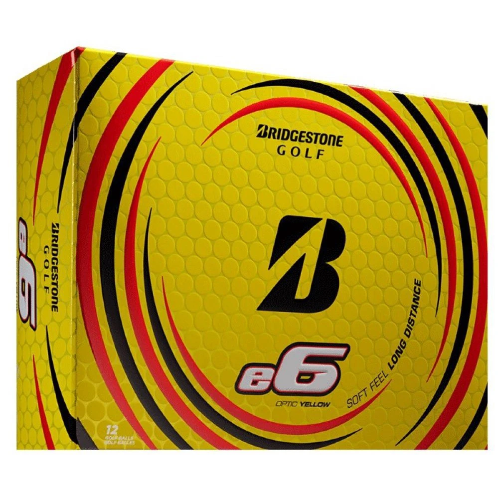 Bridgestone E6 Golf Balls | Yellow 3 Bridgestone E6 Golf Balls | Yellow