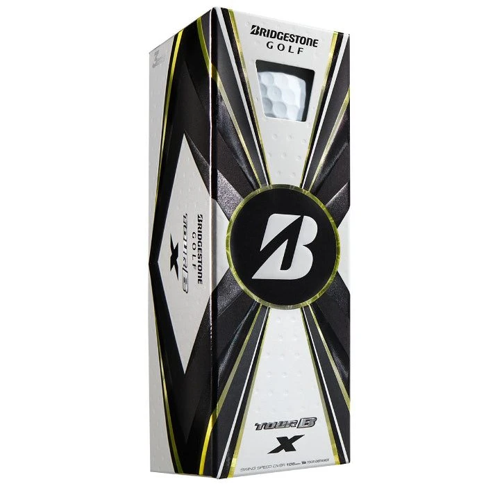 Bridgestone Tour B X Golf Balls | White 4 Bridgestone Tour B X Golf Balls | White - Image 2