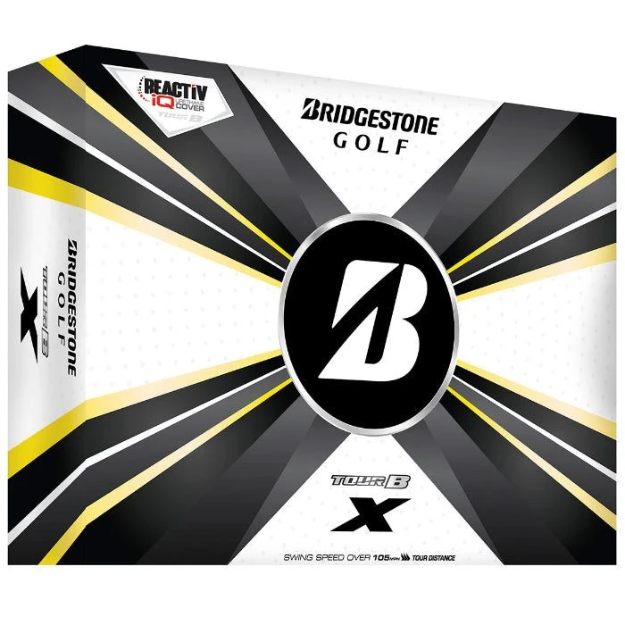 Bridgestone Tour B X Golf Balls | White 3 Bridgestone Tour B X Golf Balls | White