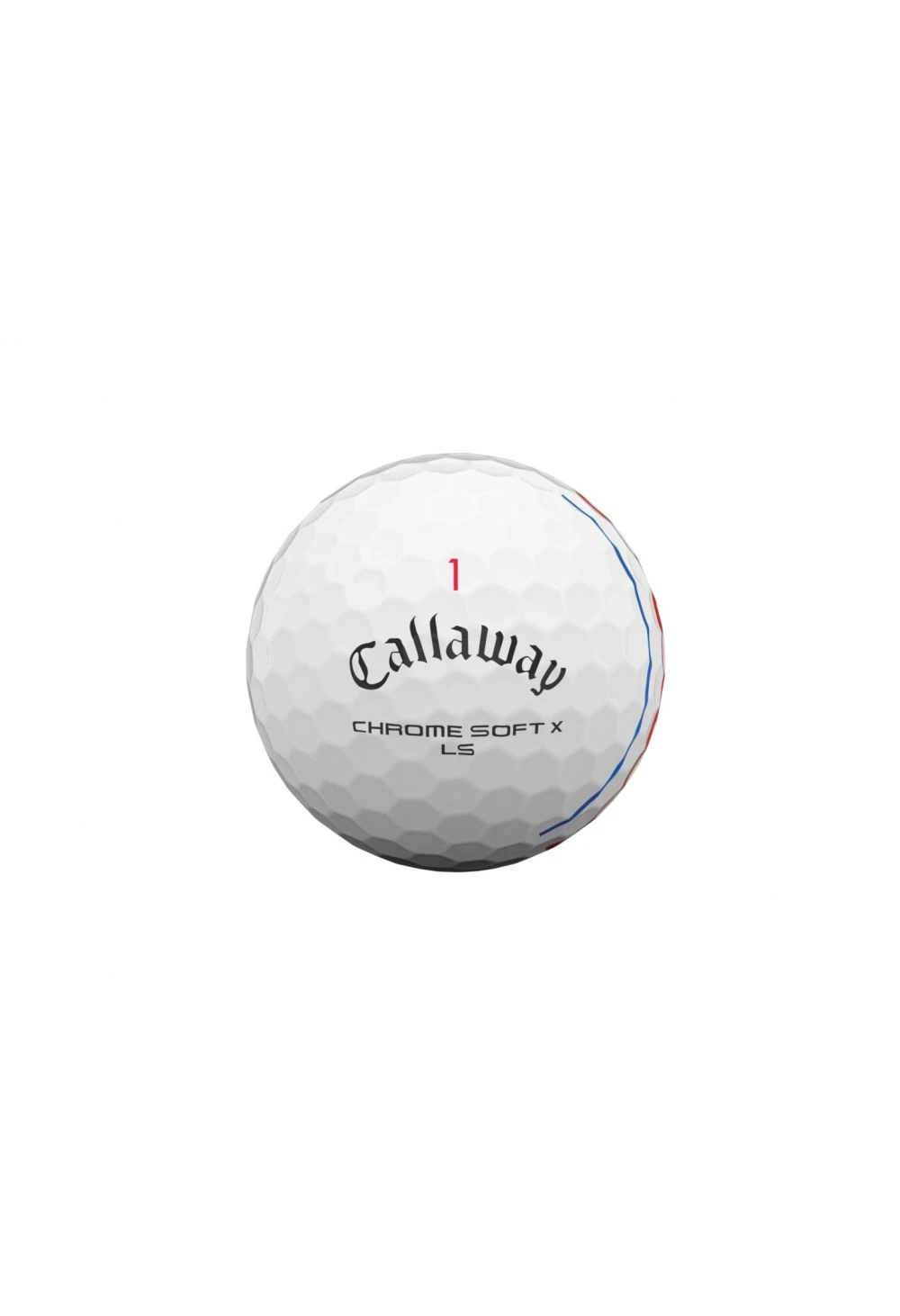 Callaway Chrome Soft X LS Triple Track Balls | White 6 Callaway Chrome Soft X LS Triple Track Balls | White - Image 4