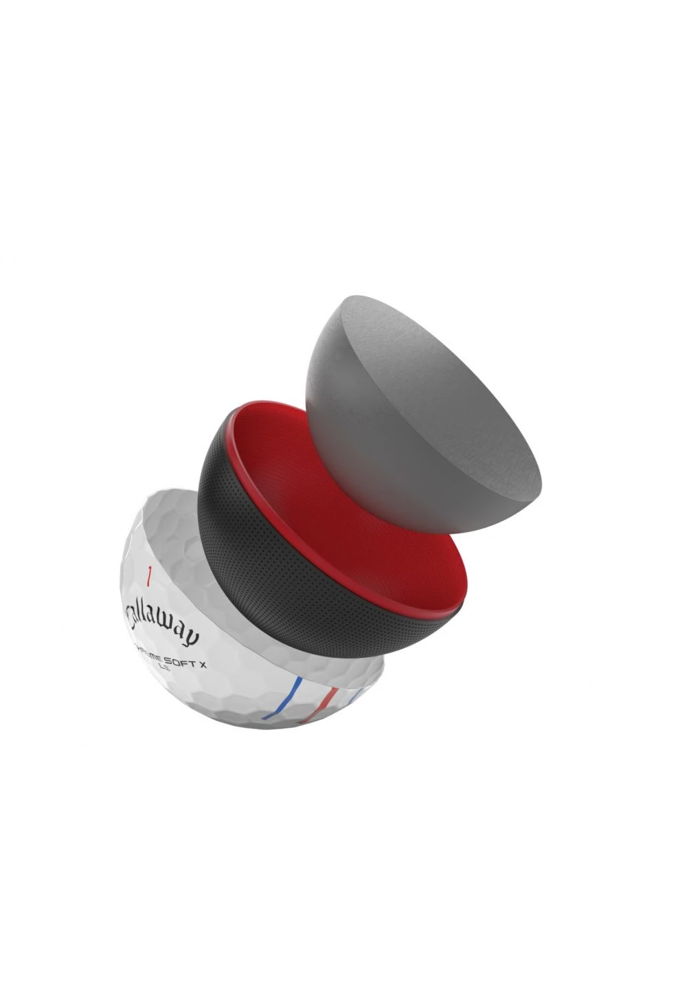 Callaway Chrome Soft X LS Triple Track Balls | White 7 Callaway Chrome Soft X LS Triple Track Balls | White - Image 5