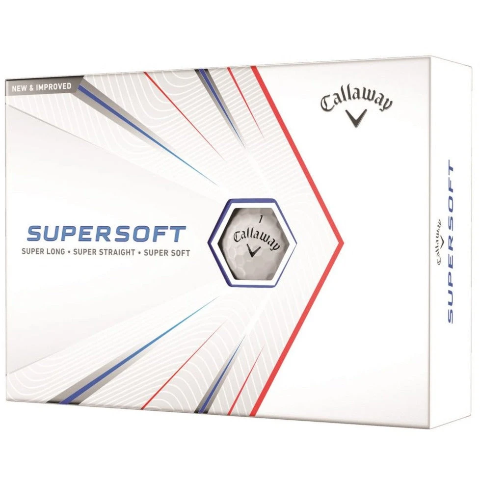 Callaway 2021 Supersoft Golf Balls | White 3 Callaway 2021 Supersoft Golf Balls | White
