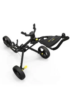 Powakaddy Twinline 5 Push Golf Trolley | Matte Black -Elite Golf Gear Shop Powakaddy Twinline Push Golf Trolley Matte Black 79