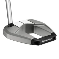 Left Hand TaylorMade Spider S Platinum Golf Putter | Single Bend