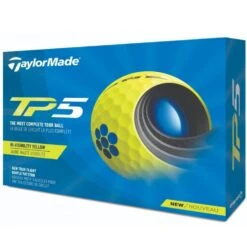 TaylorMade TP5 Golf Balls | Yellow