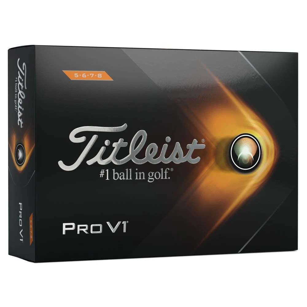 Titleist Pro V1 High Numbers Golf Balls | White 2 Titleist Pro V1 High Numbers Golf Balls | White
