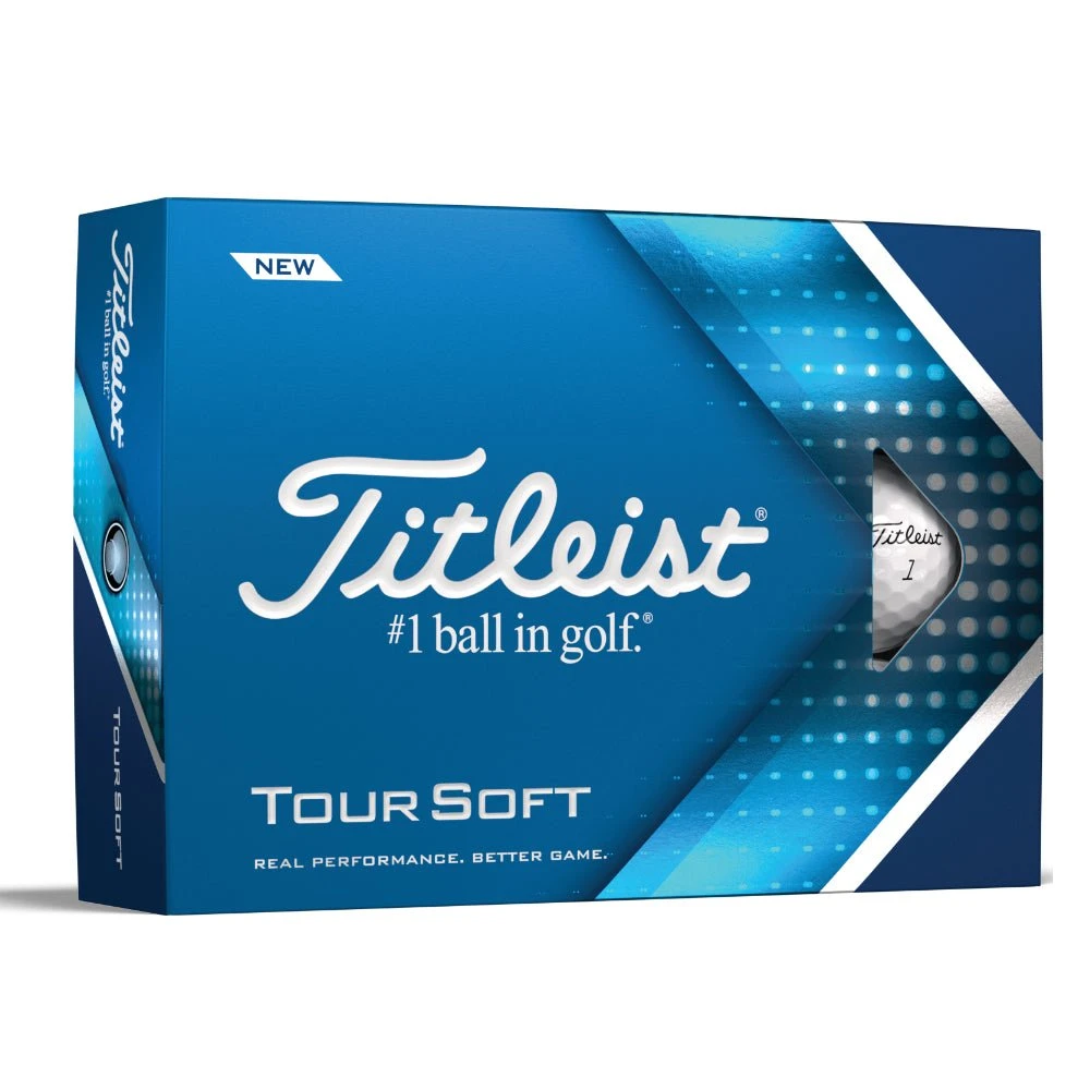 Titleist Tour Soft Golf Balls | White 3 Titleist Tour Soft Golf Balls | White