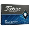 Titleist Tour Speed Golf Balls | White 1 Titleist Tour Speed Golf Balls | White -Elite Golf Gear Shop Titleist Tour Speed Golf Balls White 68