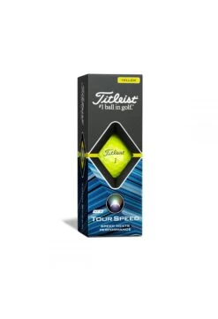 Titleist 2021 Tour Speed Golf Balls | Yellow -Elite Golf Gear Shop Titleist Tour Speed Golf Balls Yellow 74