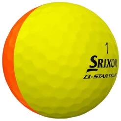 Srixon Q Star Tour Golf Balls Divide | Yellow/Orange -Elite Golf Gear Shop srixon divide yelloworange 5
